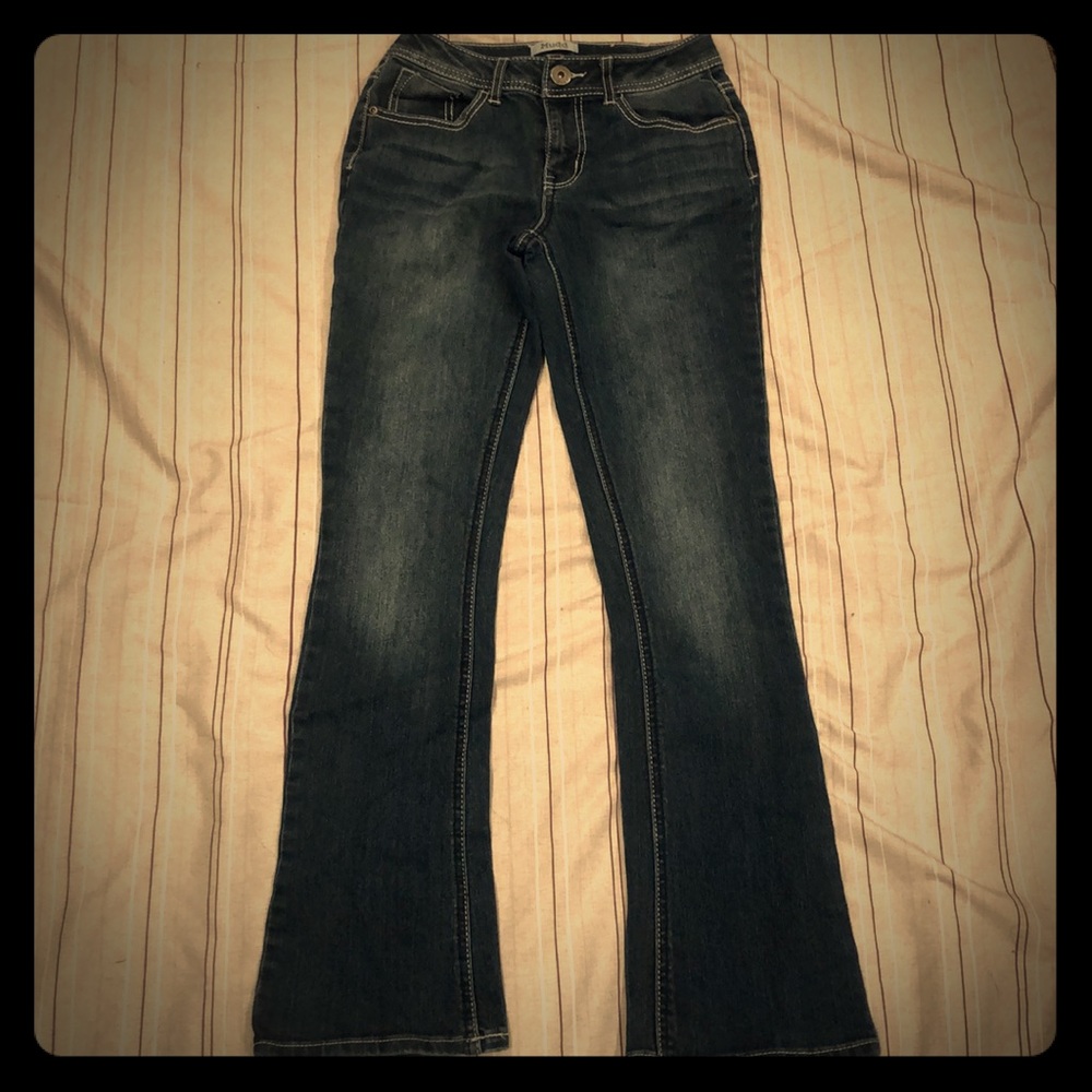 Dark Bootcut Girls MUDD Jeans